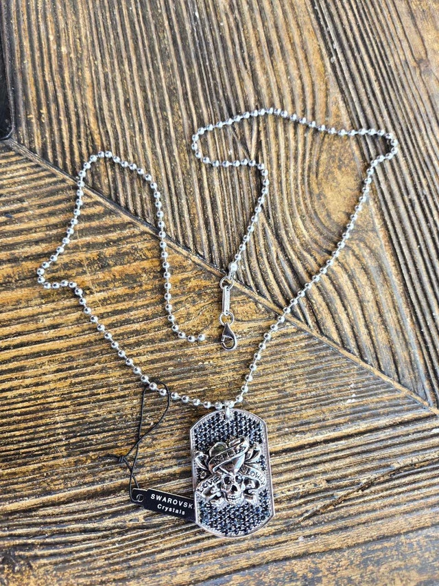 Ed Hardy Necklace with Swarovski Crystals - photo 2