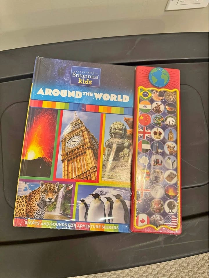 Brand New Around the World Britannica Sights & Sounds Book