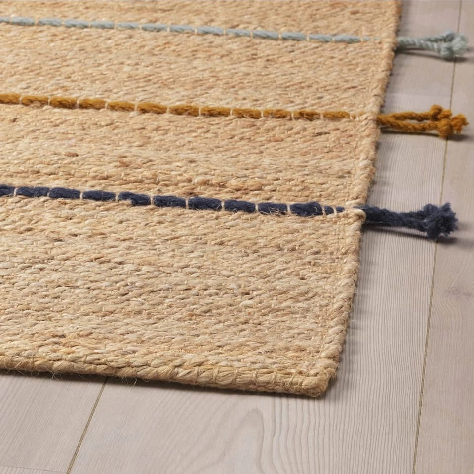 IKEA RAKLEV Flatwoven Rug / Jut rug, Handmade - photo 3