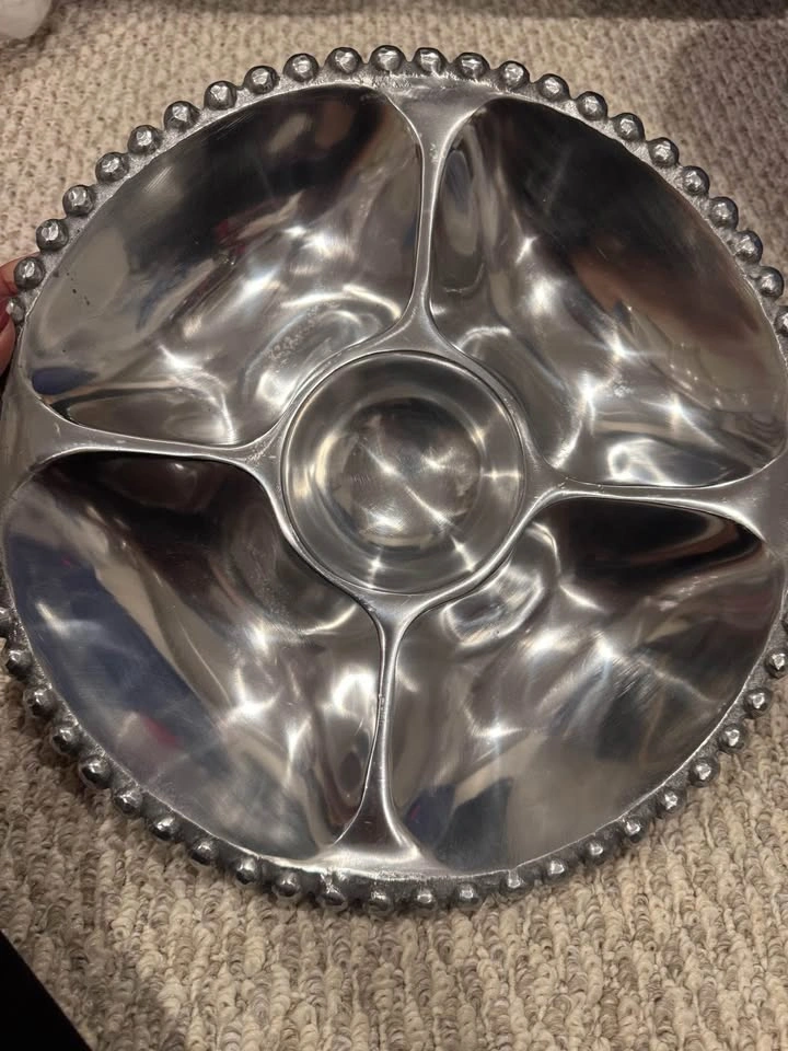 Brand New Beaded Servingware, great for holidays! - photo 2