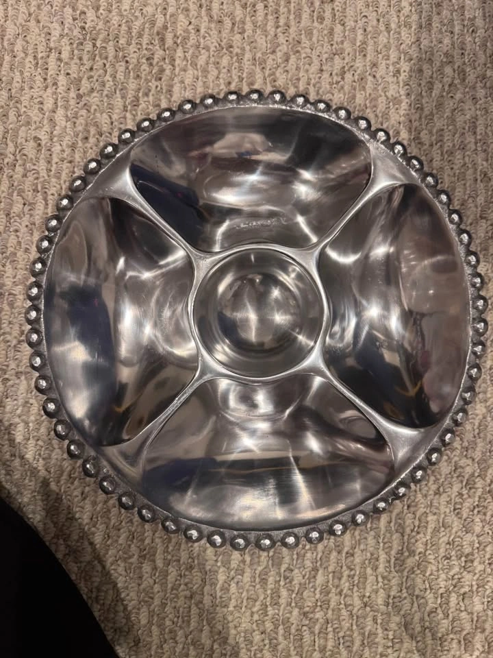 Brand New Beaded Servingware, great for holidays! - photo 3
