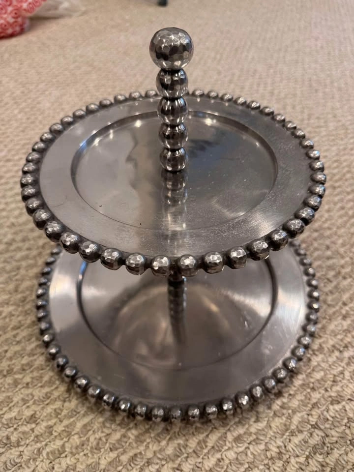 Brand New Beaded Servingware, great for holidays! - photo 4
