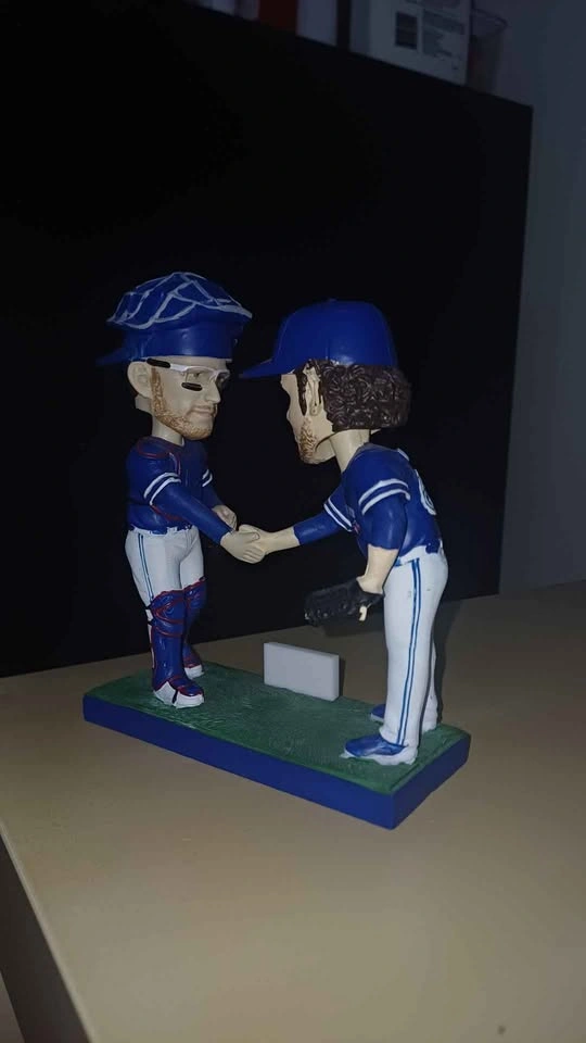 Jordan Romano and Danny Jansen Winning Handshake Bobblehead - photo 2