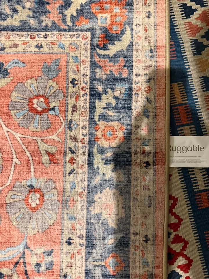Ruggable Oriental Vintage Coral Rug [RRP $525] - photo 3
