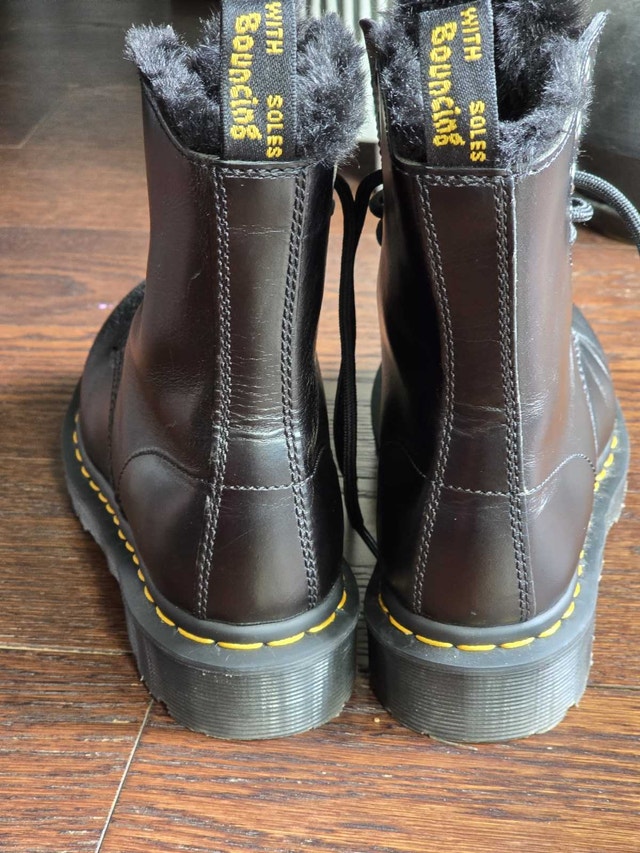 Dr. Martens 1460 Serena fur-lined boot Atlas black - photo 2