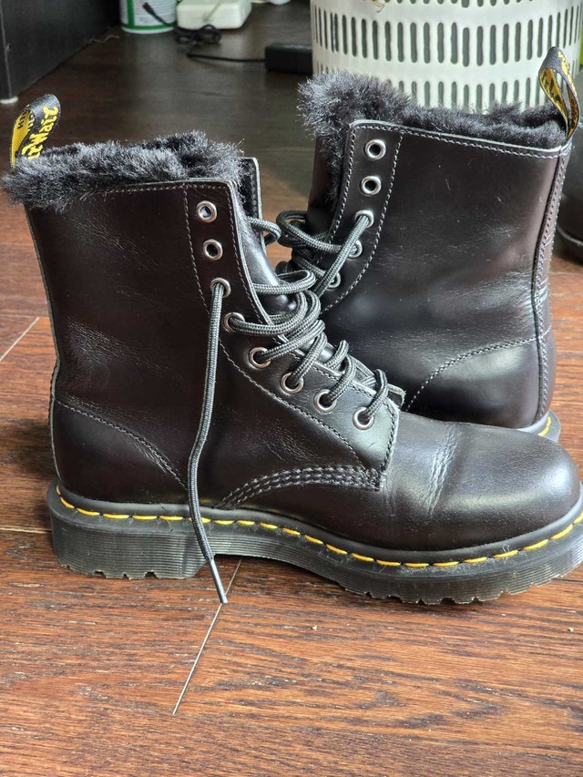 Dr. Martens 1460 Serena fur-lined boot Atlas black - photo 5