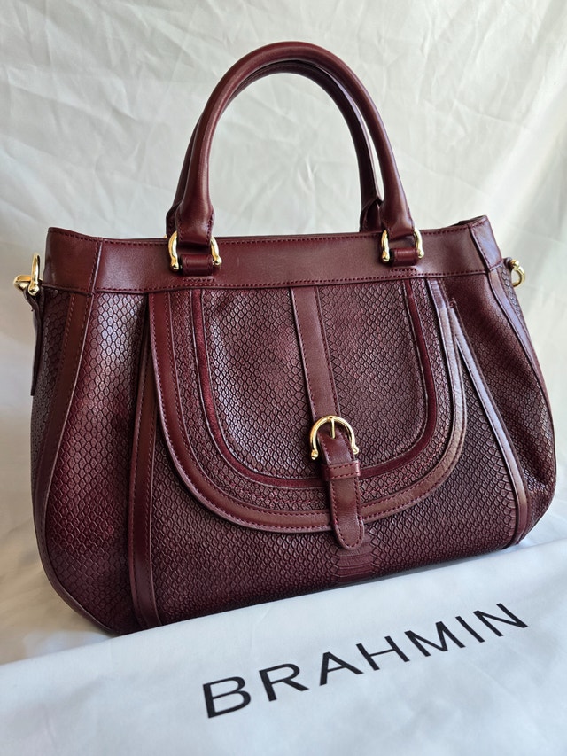 Brahmin Raelynn Tart Tolkien Satchel/Handbag
