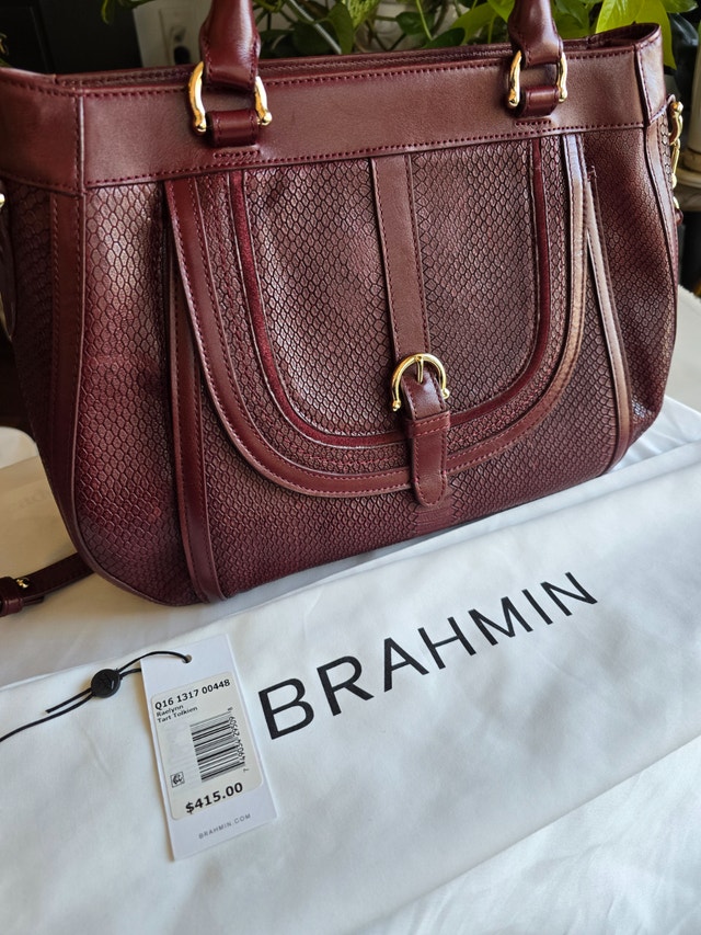 Brahmin Raelynn Tart Tolkien Satchel/Handbag - photo 3