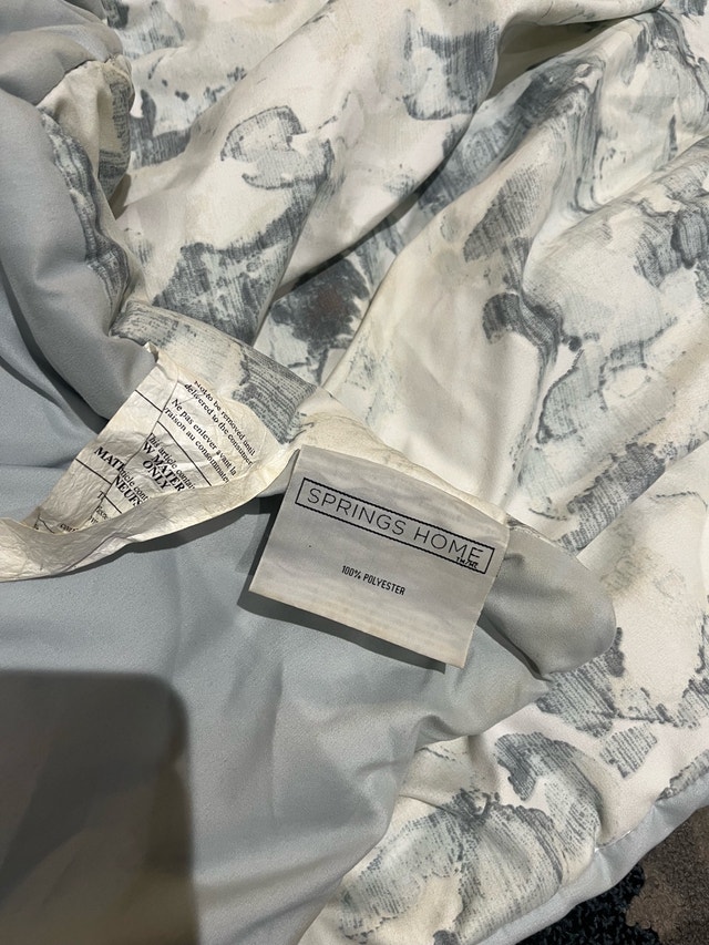 Springs Home King Size Single Comforter - Light Blue Floral - photo 4