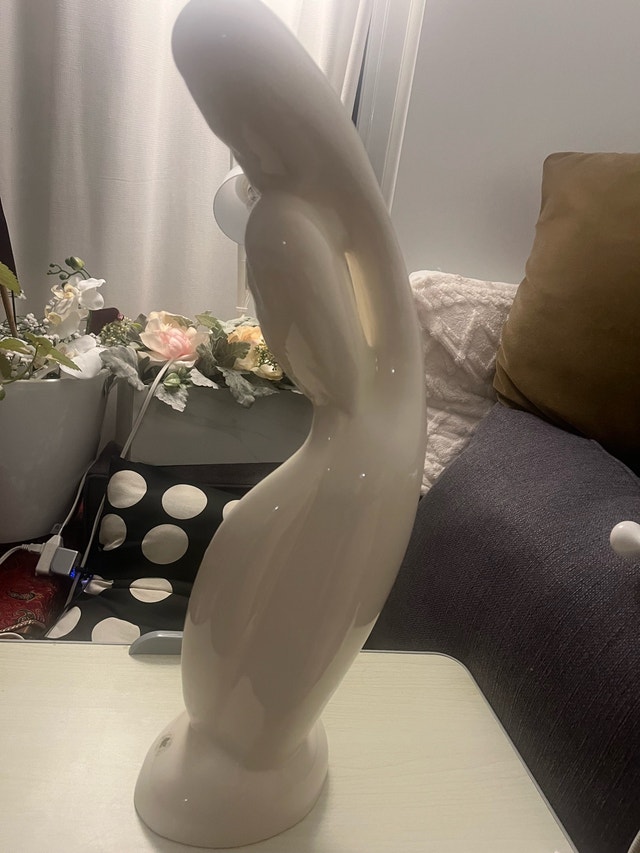 Ceramic Mother and Child Sculpture - photo 3