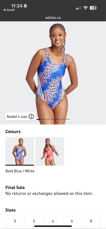 Adidas Farm Rio swim suit NEW - photo 3