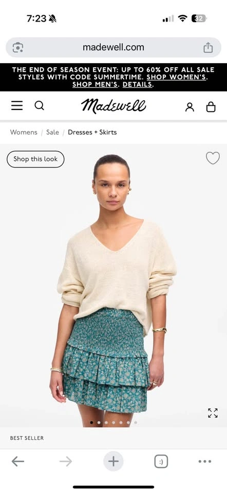 Madewell skirt - photo 3