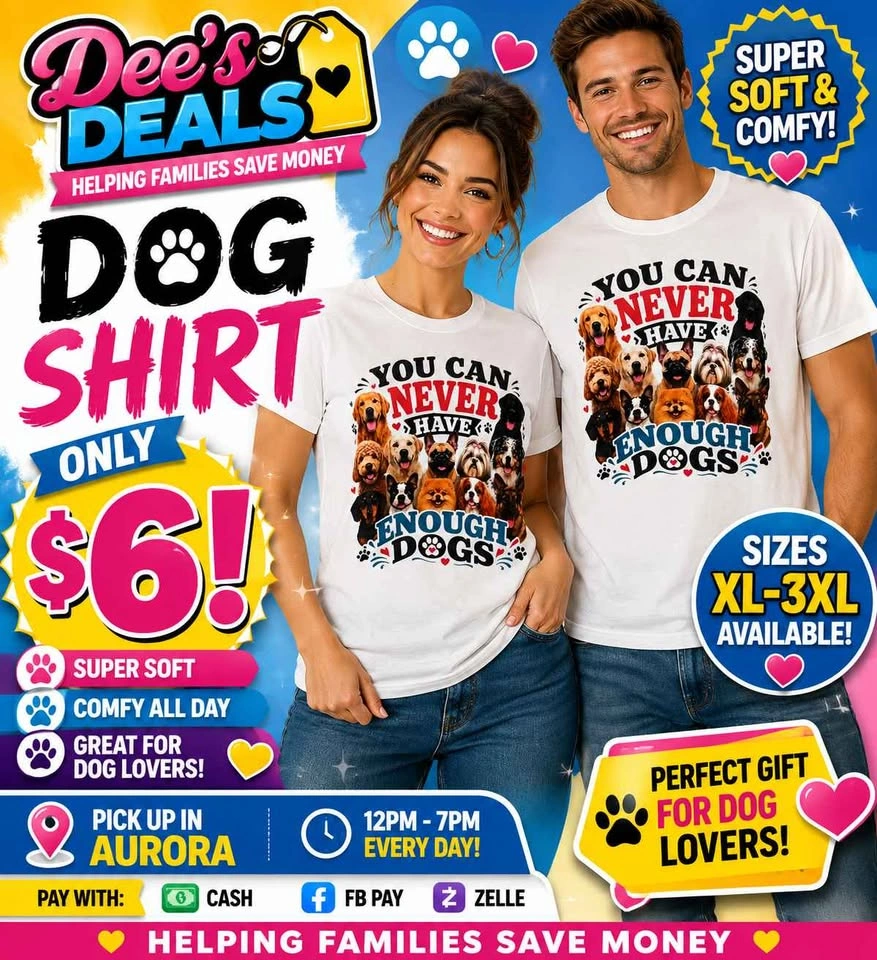 Can't have enough dogs shirts $6 - photo 2