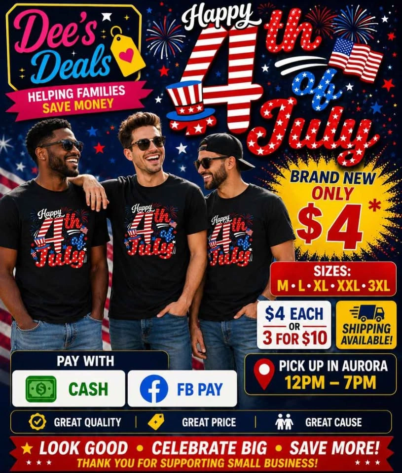 July 4th shirts $4 - photo 2