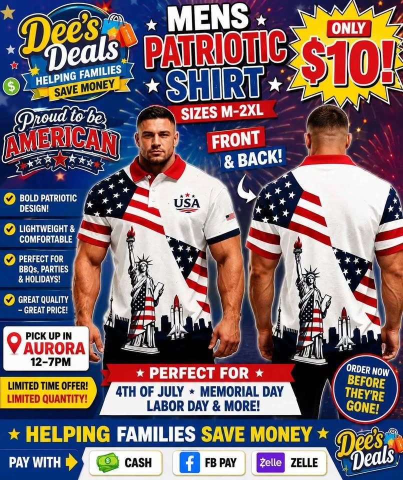 Patriotic Shirt ONLY $10 - photo 2