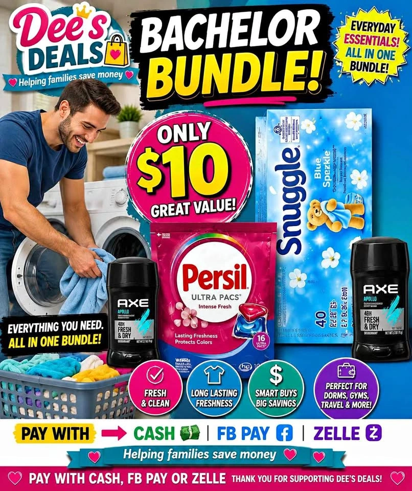 Bachelor Bundle ONLY $10!!