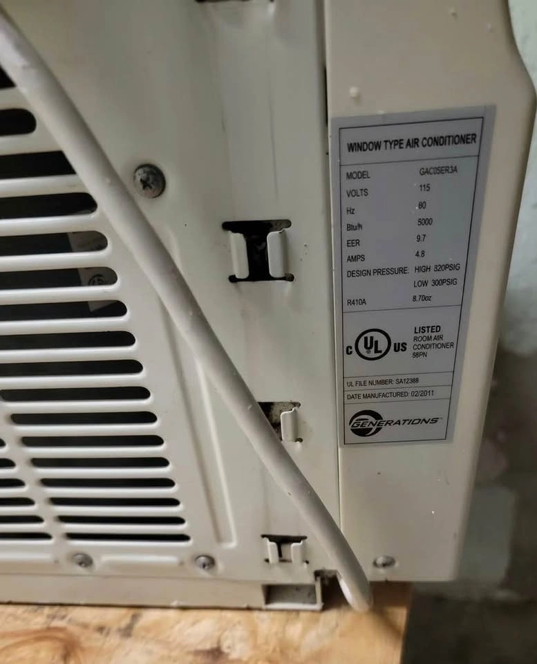 Generations Window Air Conditioner 5,000 BTU (No Remote) - photo 2