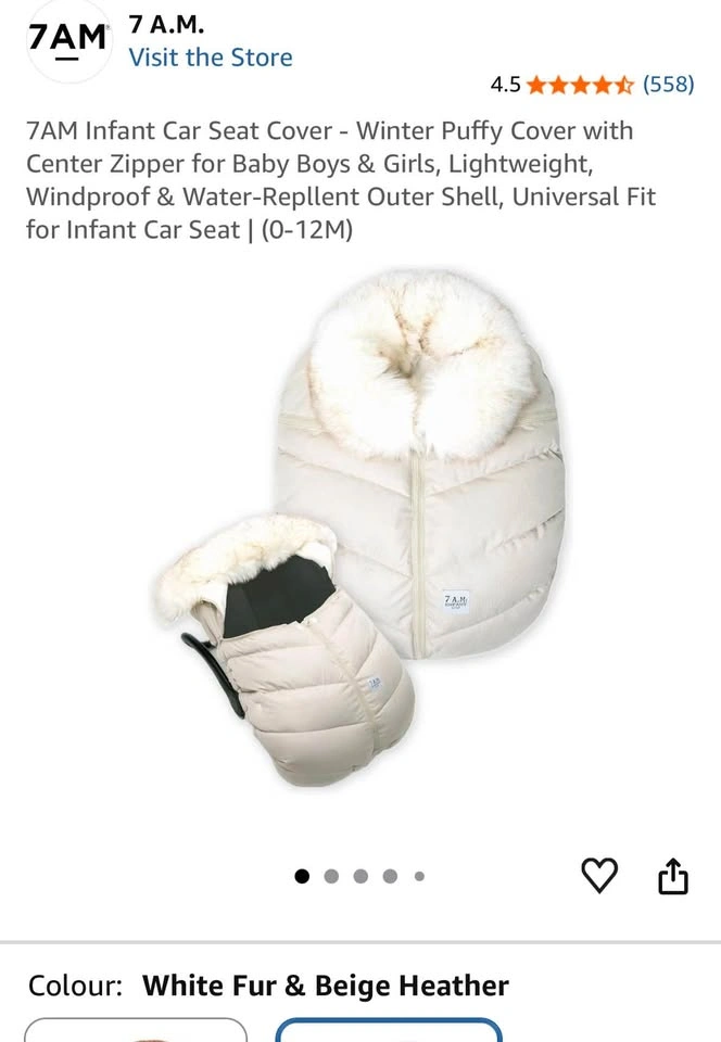7am infant car seat cover - photo 5