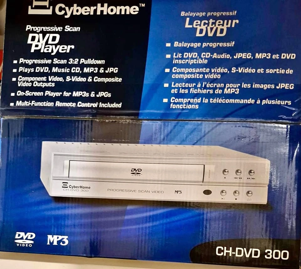 CyberHome DVD, Music CD, MP3 & JPG Player