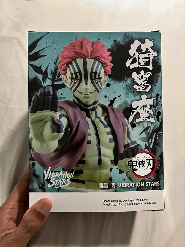 Akaza figure from Demon Slayer