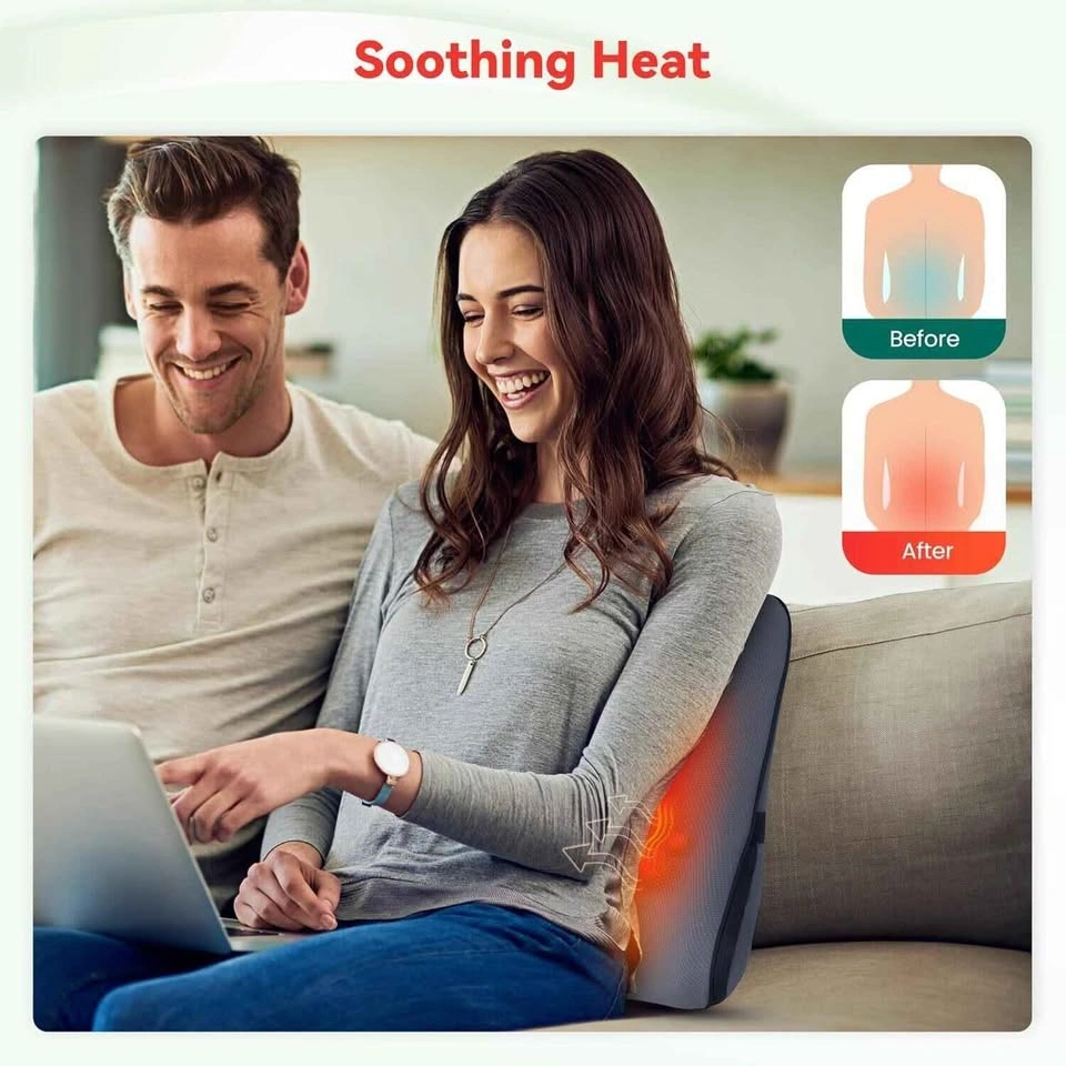 Snailax Shiatsu Back Massager with Heat – Open Box - photo 3