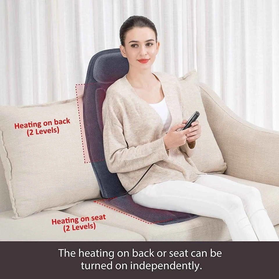 Snailax Massage Chair Pad – Heat & Vibration Massage (Open Box) - photo 3