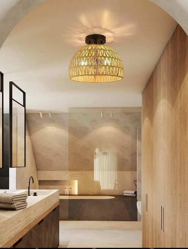 BN-Rattan ceiling light - photo 2
