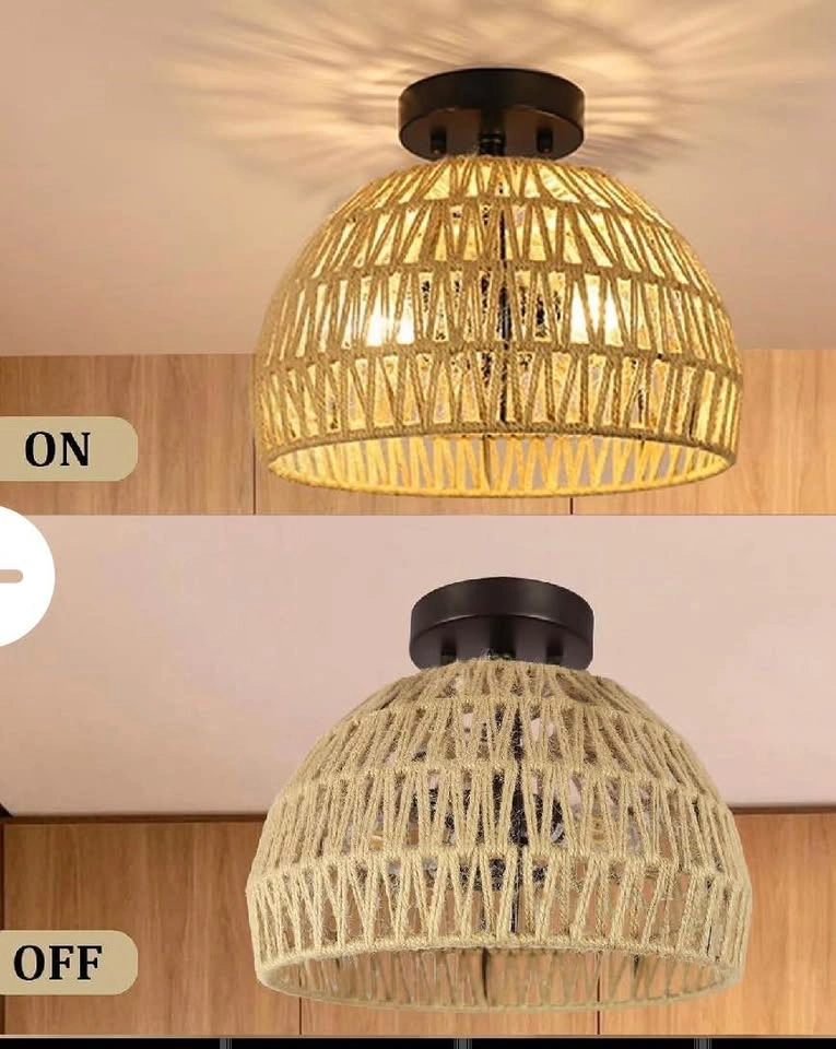 BN-Rattan ceiling light - photo 3