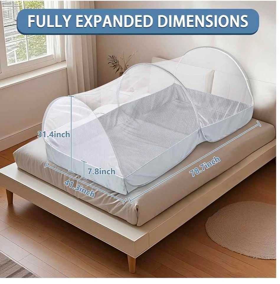 Mosquito Net for Bed - Pop Up Bed Tent - photo 2