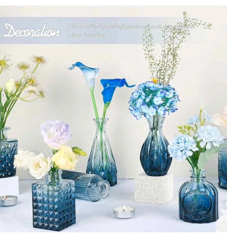 TBWIND 24 Small Glass Bud Vases - photo 4