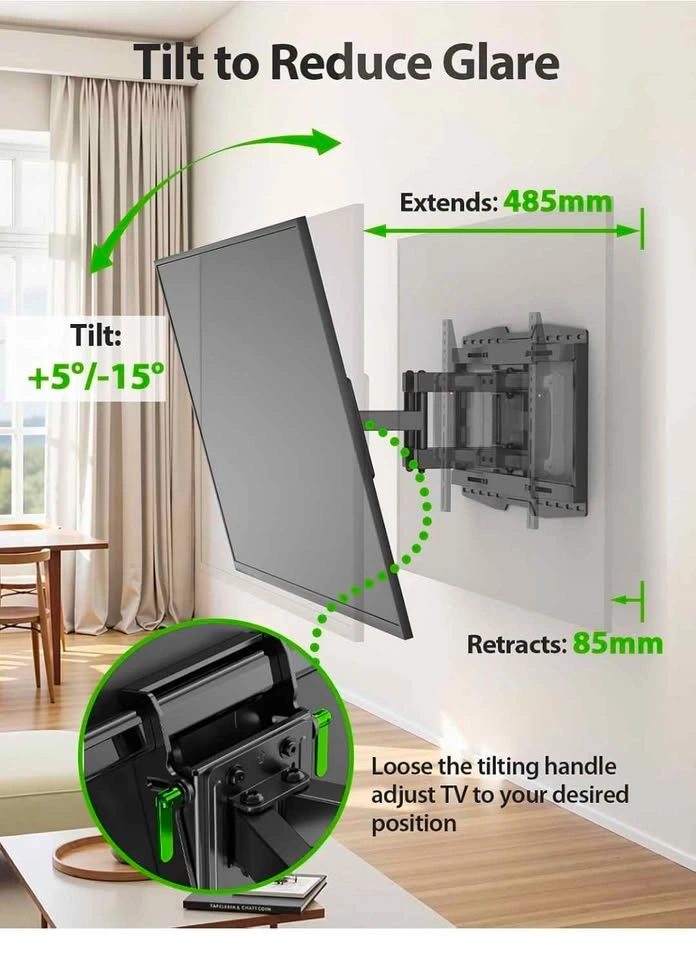 USX MOUNT Full Motion TV Wall Mount for 42-97 Inch TVs - photo 5