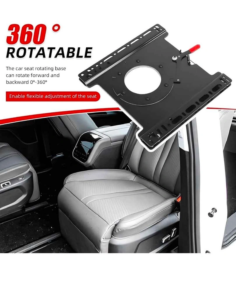 Swivel Car Seat Base, 360° Right Passenger Base Mounting Plate - photo 5