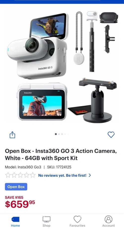 Insta360 GO 3 (64GB) Action Camera Bundle - photo 2