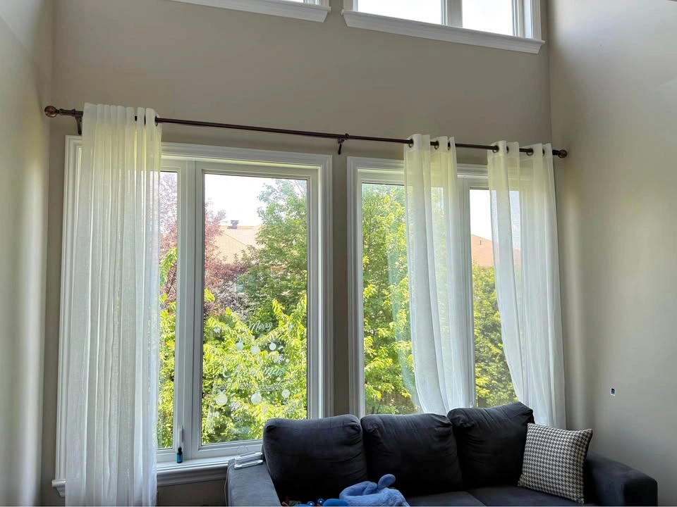 Grommet Curtains for Standard Windows & Patio Doors - $20/Set