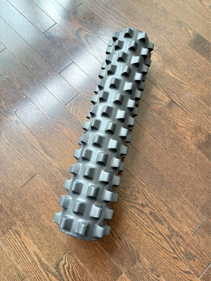 RumbleRoller 22" Extra Firm Foam Roller, Mid Size - Black