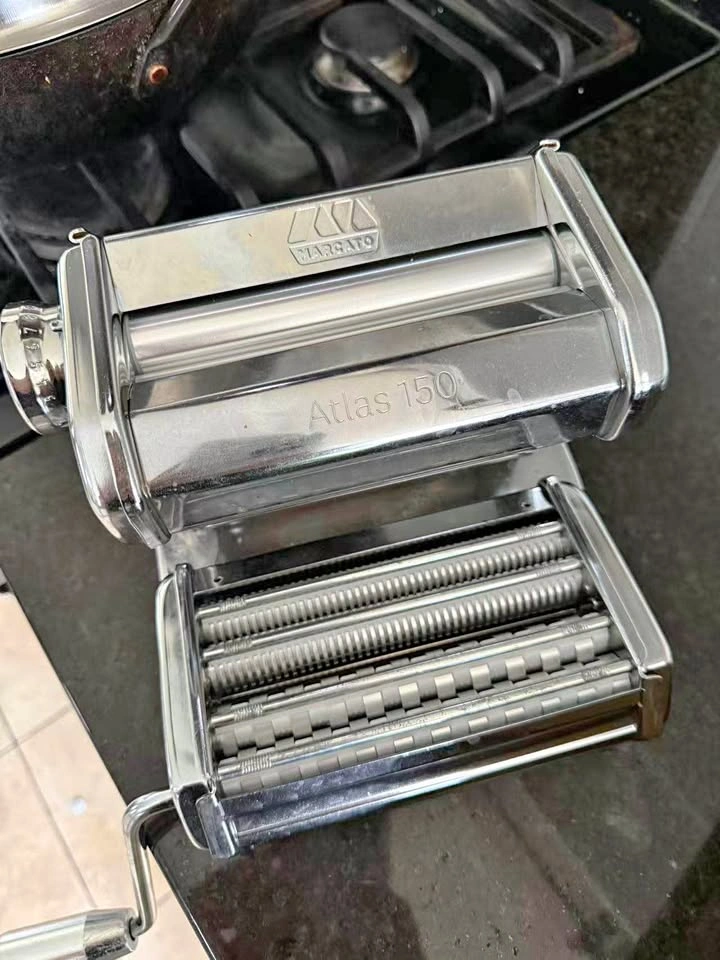 Marcato Atlas 150 Manual Pasta Maker Machine (Made in Italy)