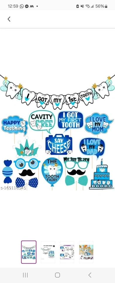 Baby Decoration for First Tooth - photo 2