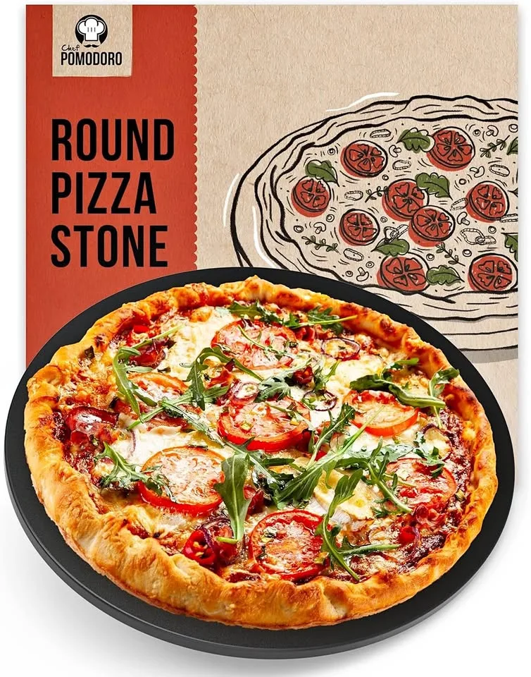 Chef Pomodoro Pizza Stone,(15 inch) thumbnail