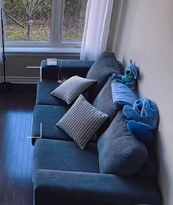 Leon's 3-Seater Fabric Sofa in Charcoal / Dark Grey - photo 2