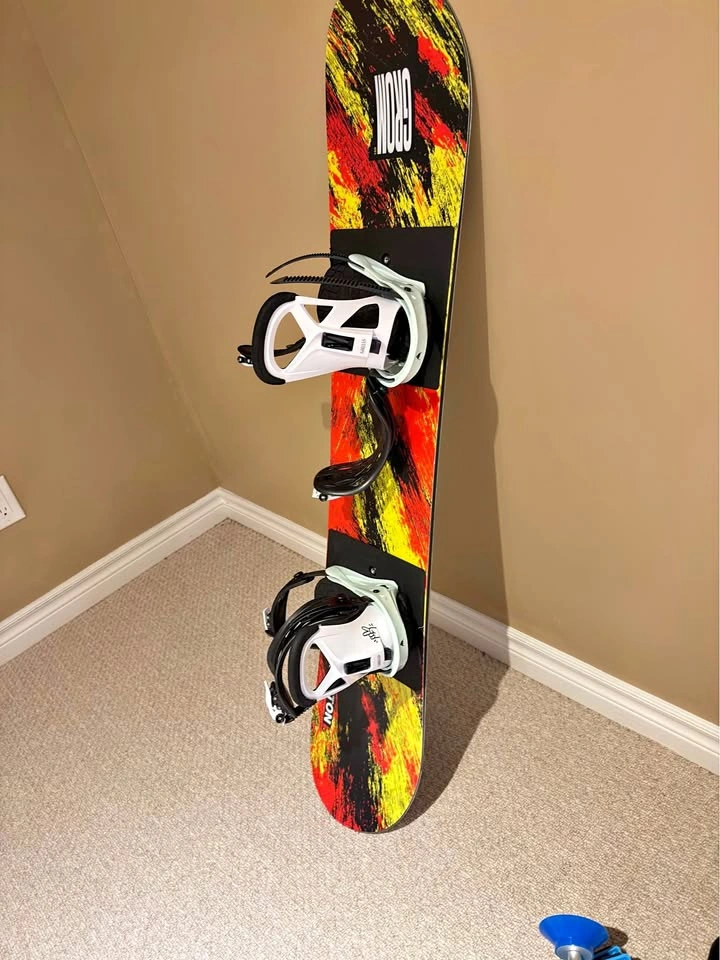 Burton Grom 130cm Youth Snowboard Combo with Bindings - $200