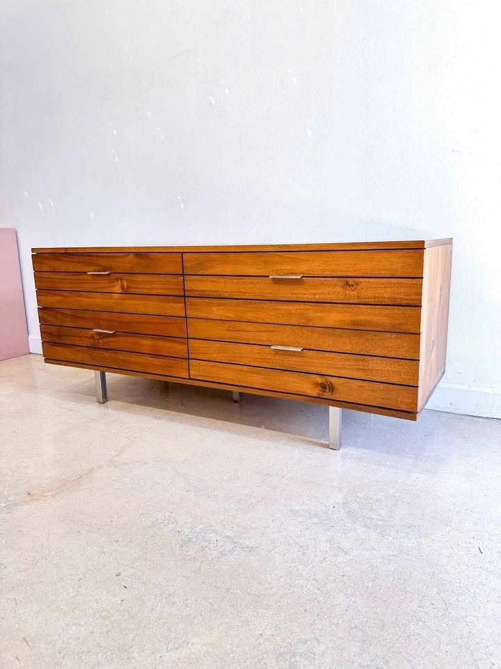 CB2 Linear 4-Drawer Low Dresser - photo 2