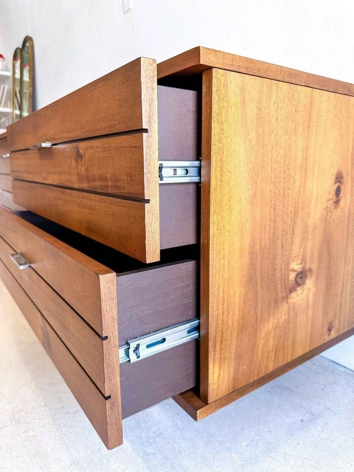CB2 Linear 4-Drawer Low Dresser - photo 5