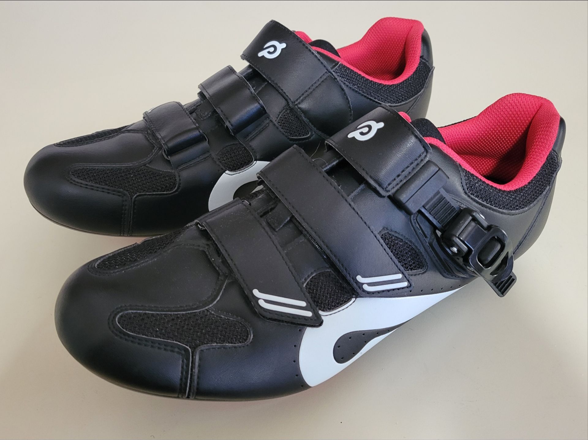 Peloton Black Leather Cycling Bike+ Shoes Size 45 EU / 11 US - photo 2