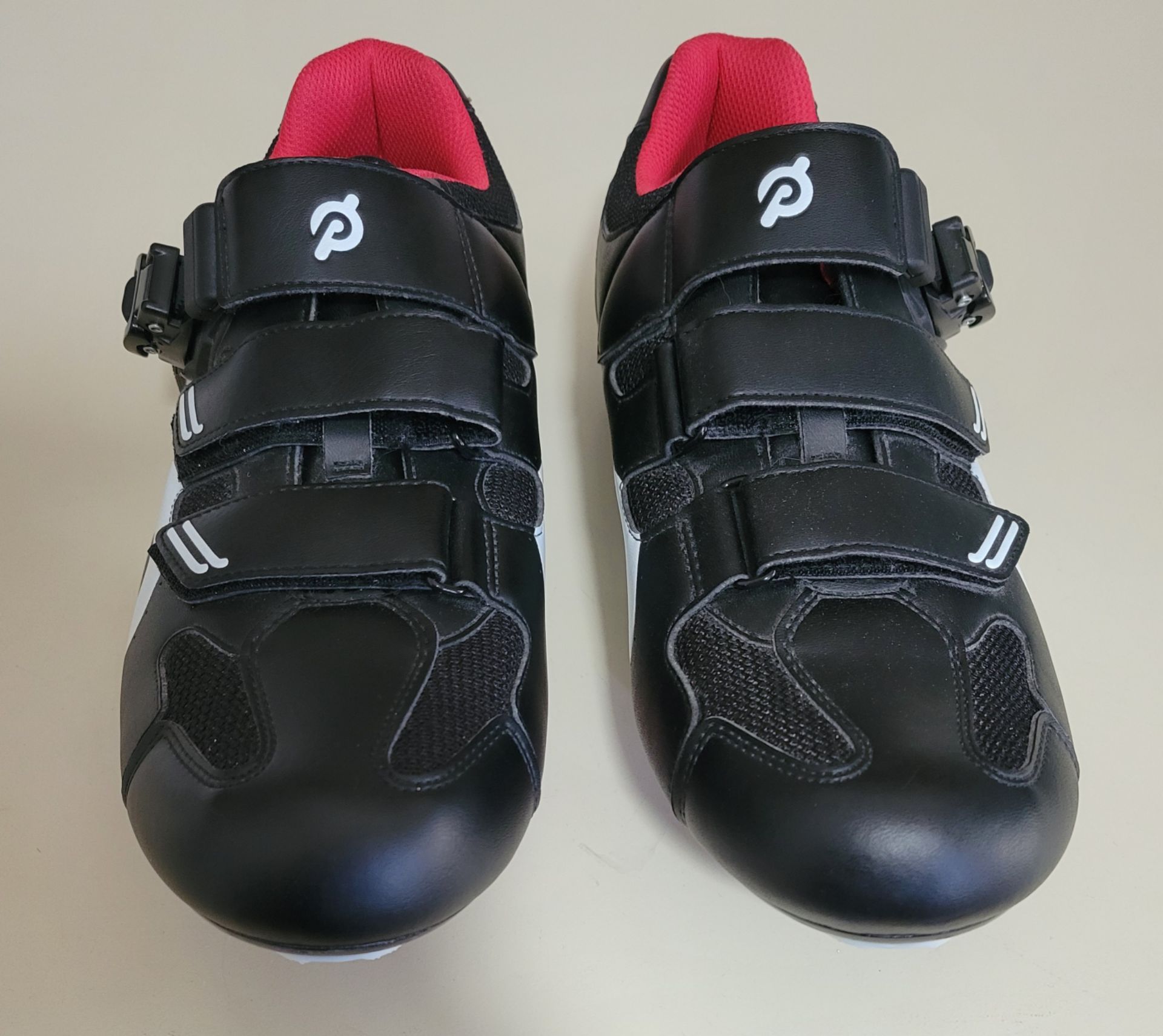 Peloton Black Leather Cycling Bike+ Shoes Size 45 EU / 11 US - photo 3
