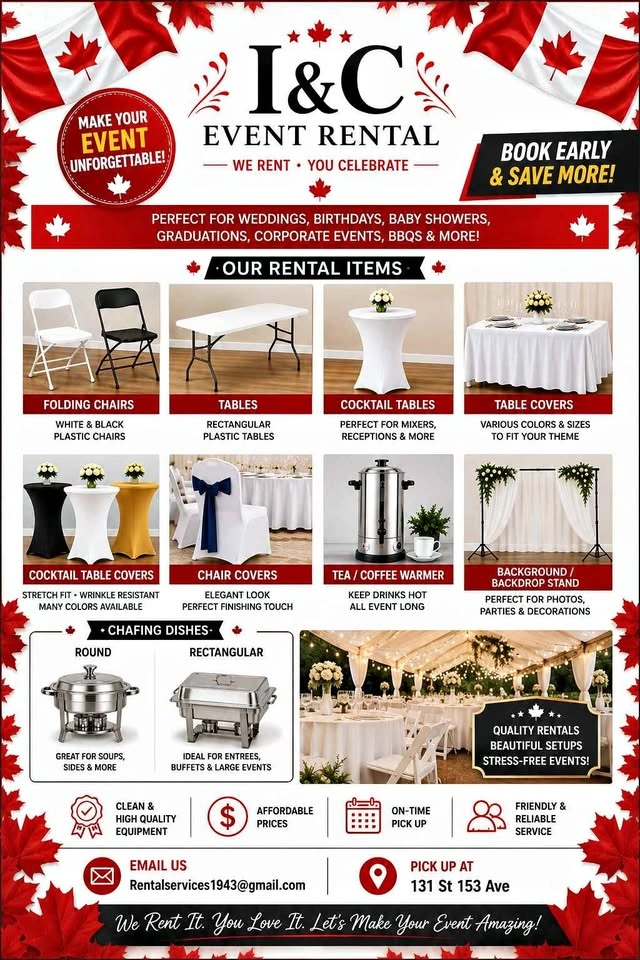 🥂 Stylish Event Rentals for Every Celebration
