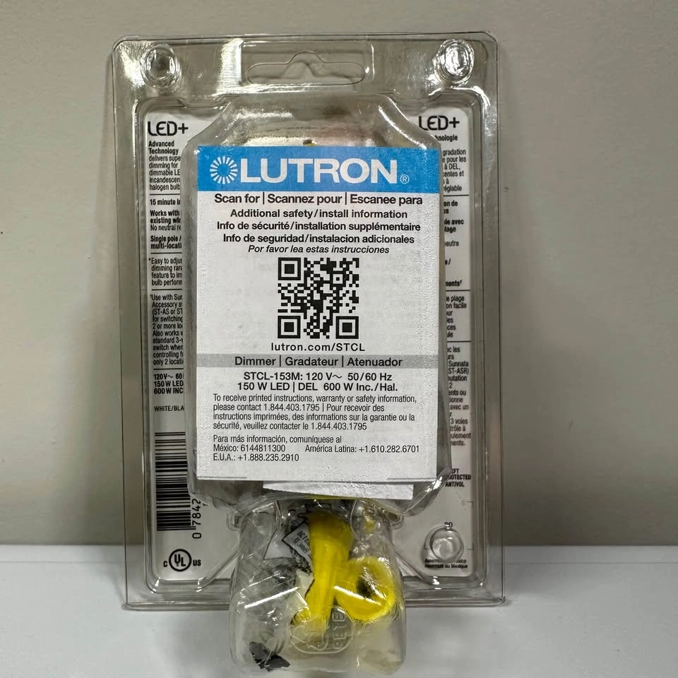 Lutron Sunnata Dimmer STCL-153MH Lot of 2 – Brand New Sealed - photo 3