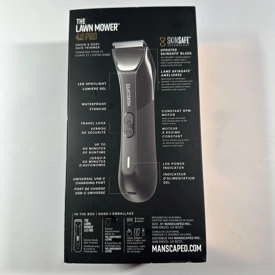 Manscaped Lawn Mower 4.0 Pro – Brand New Sealed - photo 2