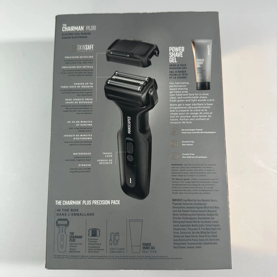 Manscaped The Chairman Plus – Electric Foil Shaver - photo 2