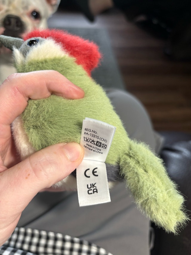 Jellycat Woodpecker Bird Plush -BIR6W - photo 5