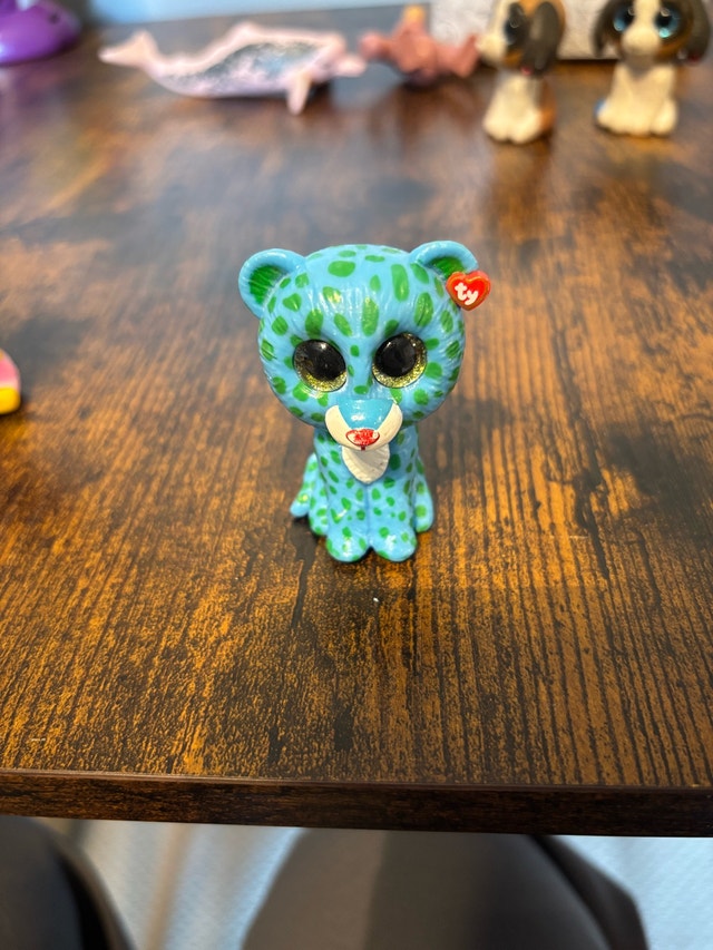 Ty Beanie Boos Mini Leopard Figure